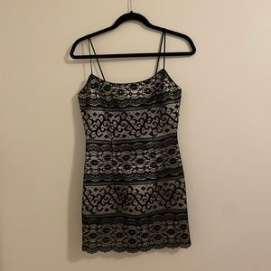 Lace Mini Overlay dress